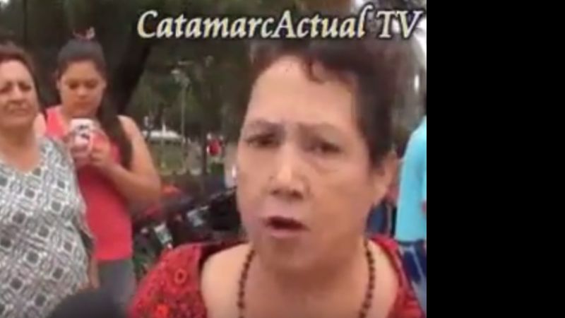 Manifestación de los cesanteados