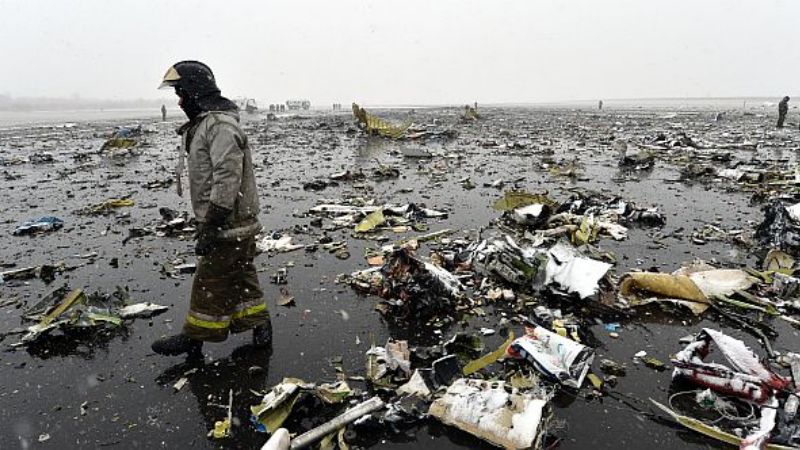 Tragedia aérea en Rusia: murieron 62 personas
