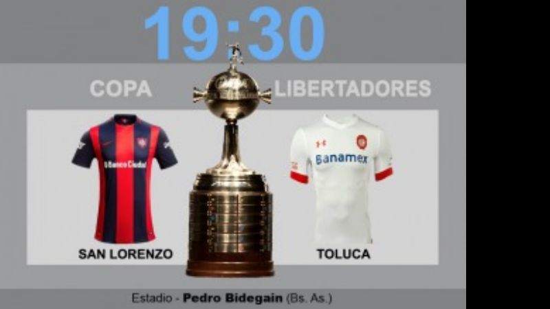 San Lorenzo buscará recuperarse ante el Toluca de México