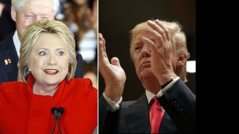Hilary Clinton y Donlad Trump, los ganadores del Supermartes