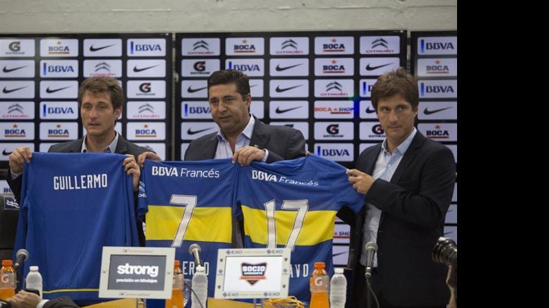 Guillermo y Gustavo Barros Schelotto ya están en Boca