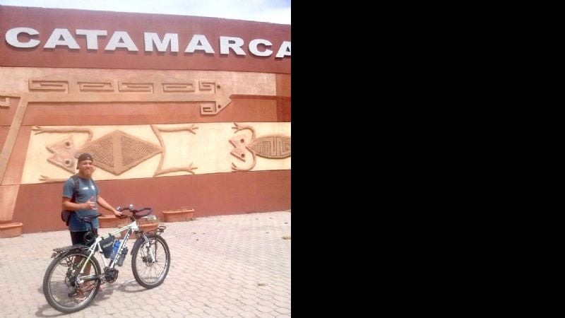 “El Pelado” Orpianesi pasó a puro pedal por Catamarca