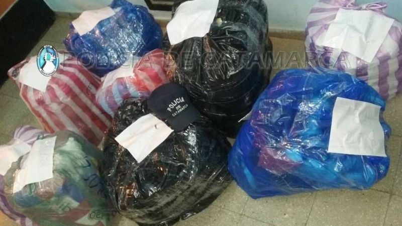 Secuestran gran cantidad de mercadería en controles camineros