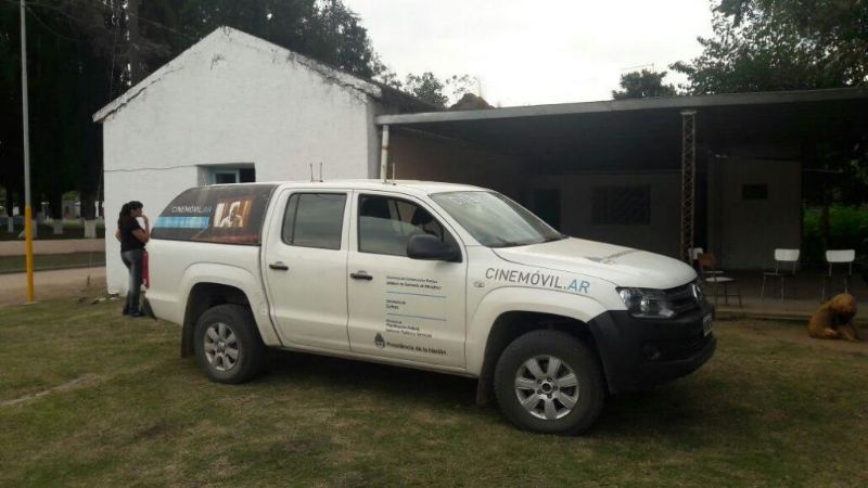 Cine móvil del INCAA en El Alto, Nueva Coneta y Ambato