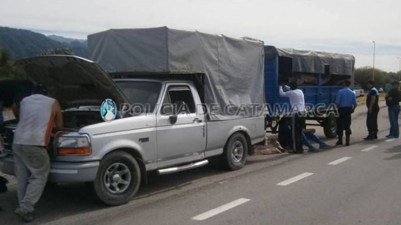 Control interprovincial en la Ruta Nacional N°38