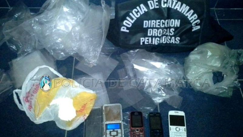 Detienen a un hombre en la terminal con cocaína de máxima pureza