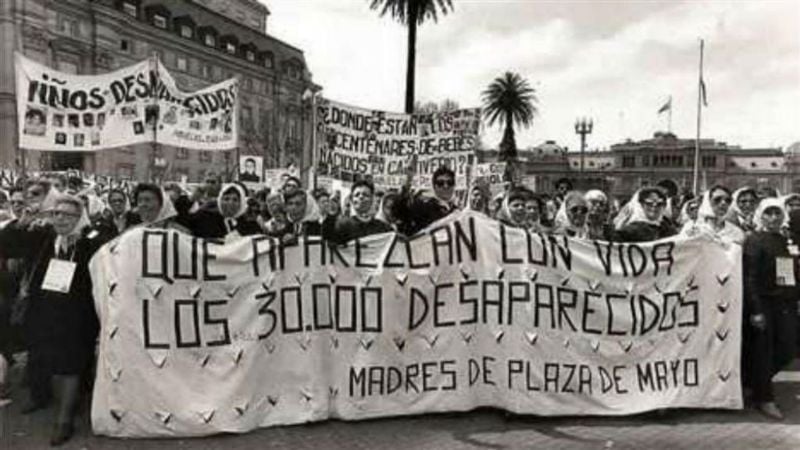 Actos y  movilizaciones por el golpe de Estado de 1976