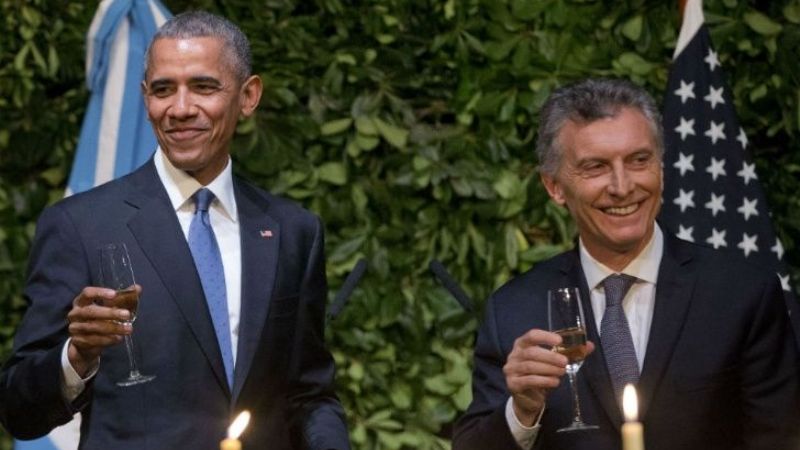 Obama intercambió elogios con Macri