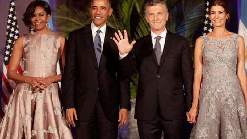 Obama intercambió elogios con Macri