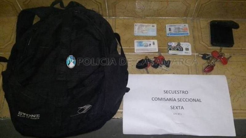 Aprehendieron a un joven y secuestran elementos