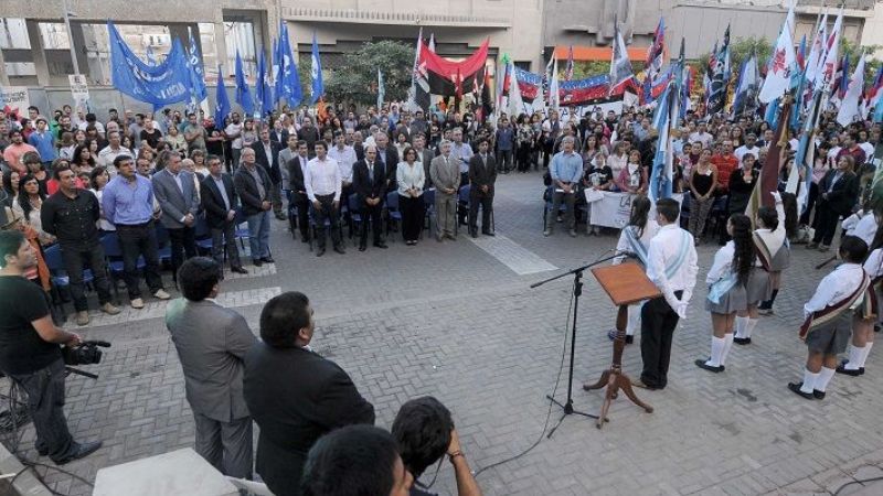 Corpacci presidió el acto por el Día de la Memoria, la Verdad y la Justicia