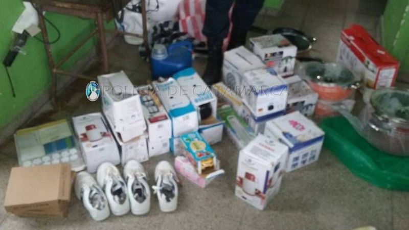 Secuestran mercadería en puesto caminero