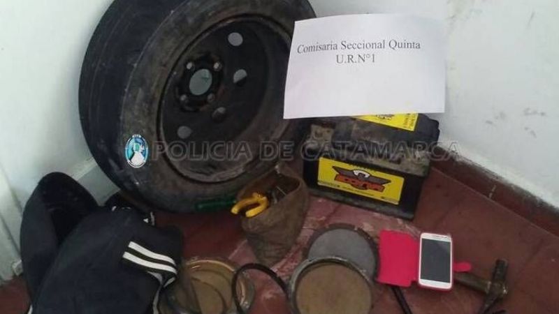Aprehenden a dos jóvenes ladrones