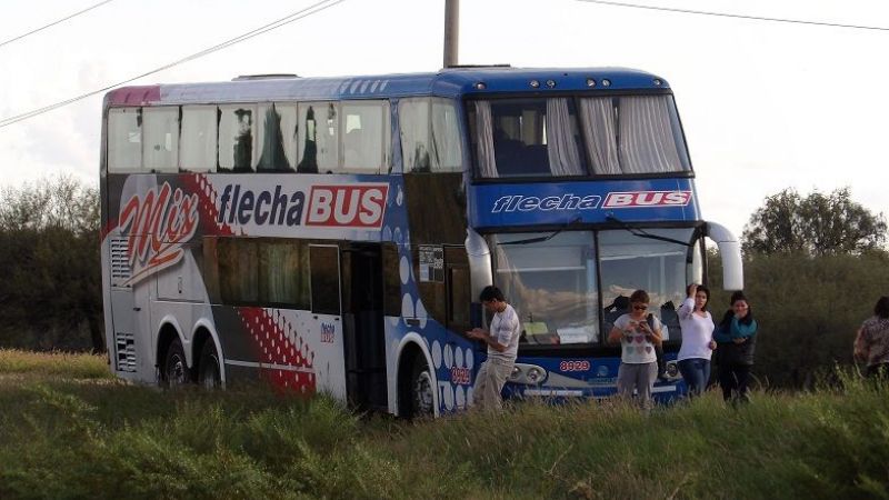 La pesadilla de viajar en Flecha Bus