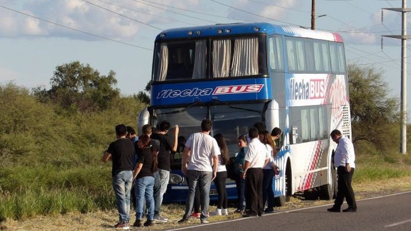La pesadilla de viajar en Flecha Bus