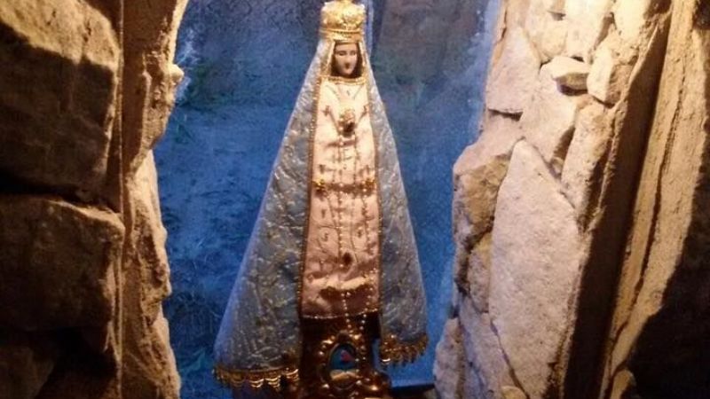 La imagen de la Virgen del Valle se luce en La Costa