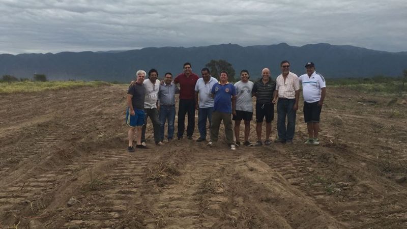 Policial puso en marcha su ambicioso proyecto deportivo