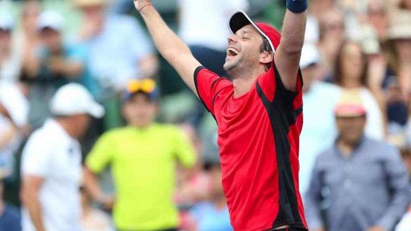 Al final, Zeballos, que entró por Federer, eliminó a Del Potro