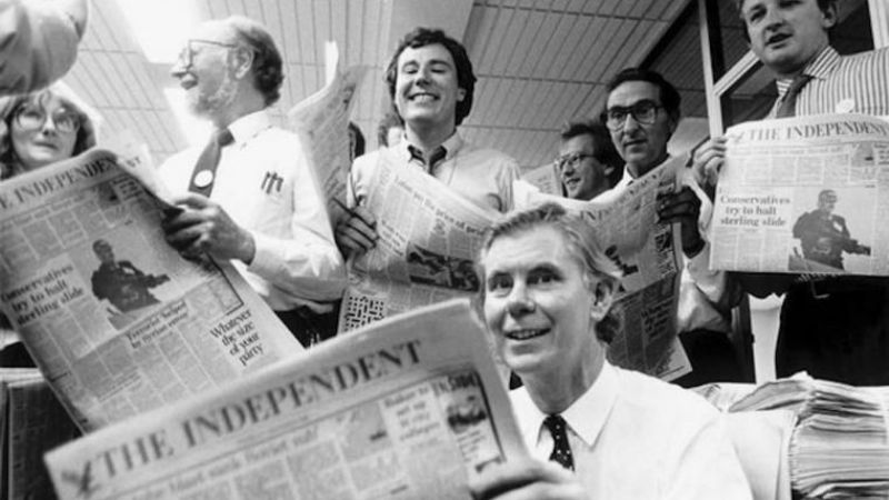 El diario The Independent publicó su última edición en papel