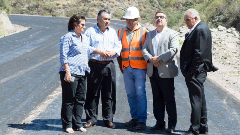 El vicegobernador en la Quebrada de Moreira