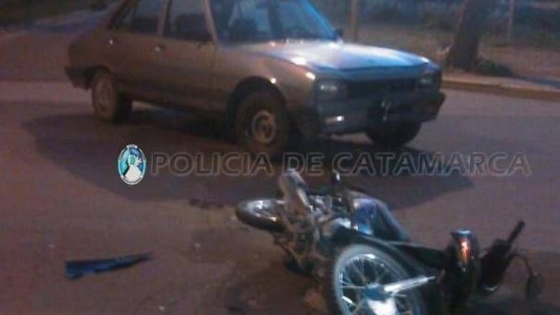 Accidente frente al Polideportivo
