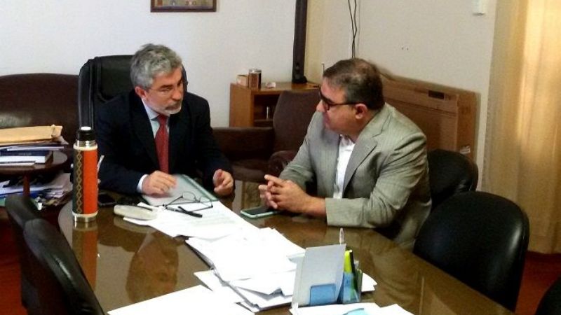 Jalil y Gutiérrez hablaron sobre el Fondo de Financiamiento Educativo