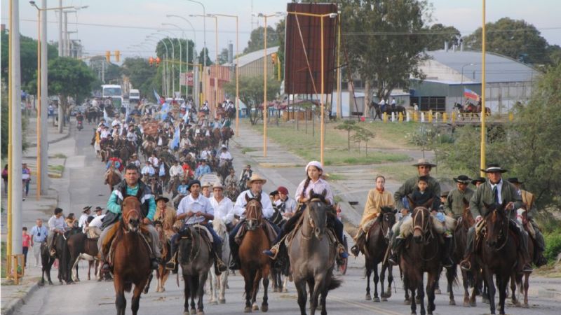 Se viene la multitudinaria cabalgata gaucha en honor a la Virgen del Valle