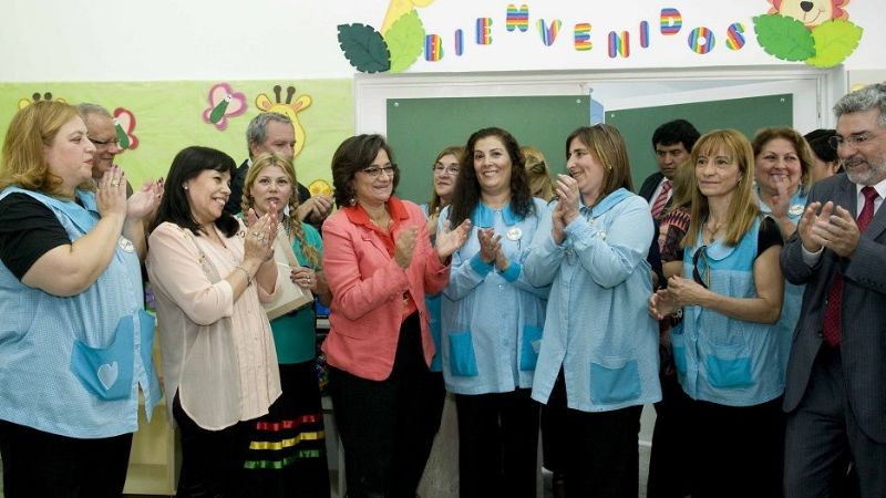 La Gobernadora inauguró un nuevo edificio escolar