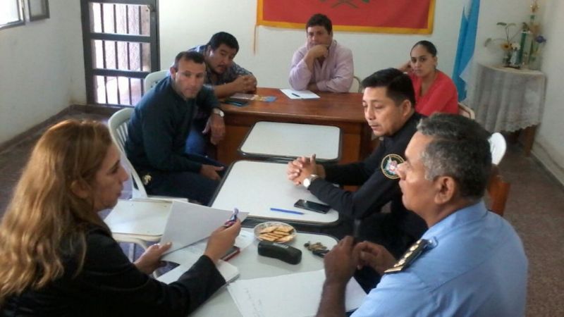 Reunión de instituciones en el CD de El Alto