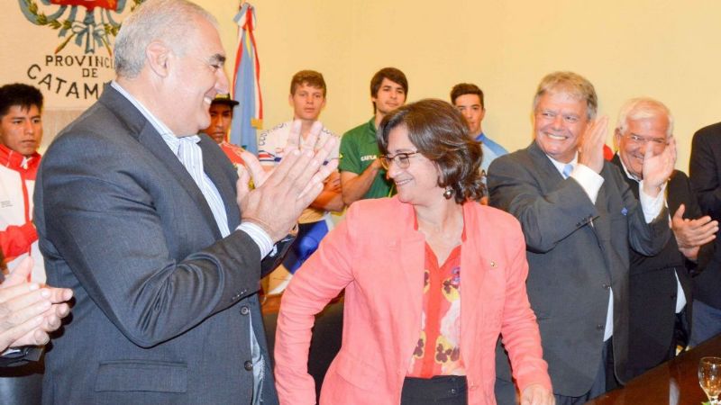 El vicegobernador presente en el lanzamiento del Panamericano de Mountain Bike