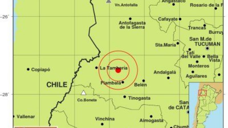 Hoy se registraron dos temblores