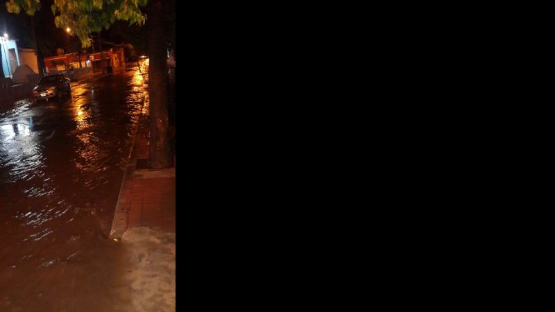 Impresionante diluvio en Catamarca
