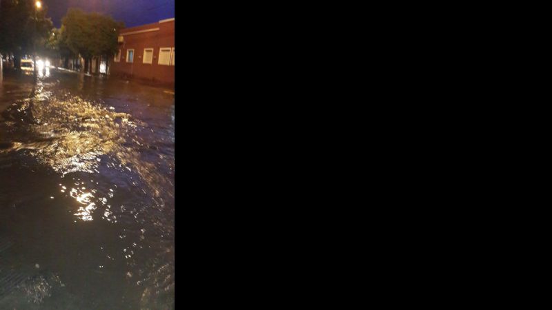 Impresionante diluvio en Catamarca