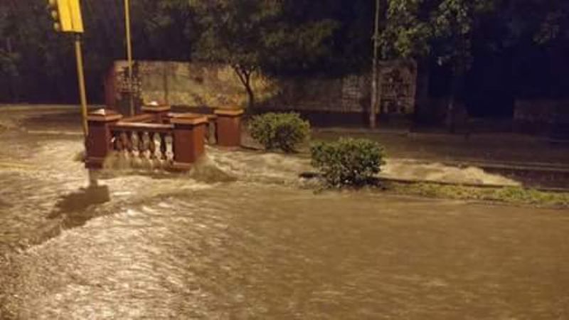 Impresionante diluvio en Catamarca