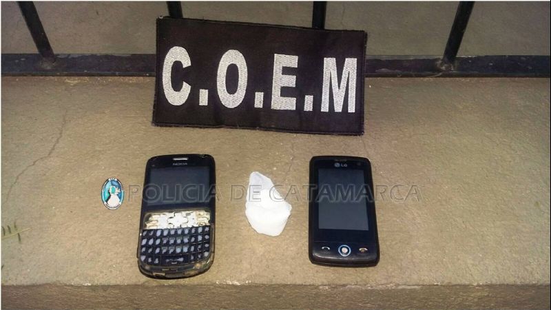 Arrestaron a un Joven y secuestran droga en la Capital