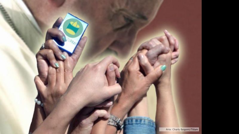 El Vaticano lanzó una app para rezar con el Papa