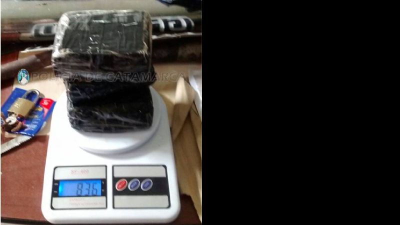 En procedimientos anti drogas, secuestran un kilo de marihuana