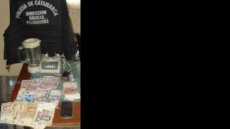 En procedimientos anti drogas, secuestran un kilo de marihuana