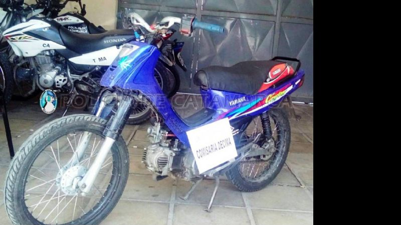 Secuestran moto requerida por la justicia