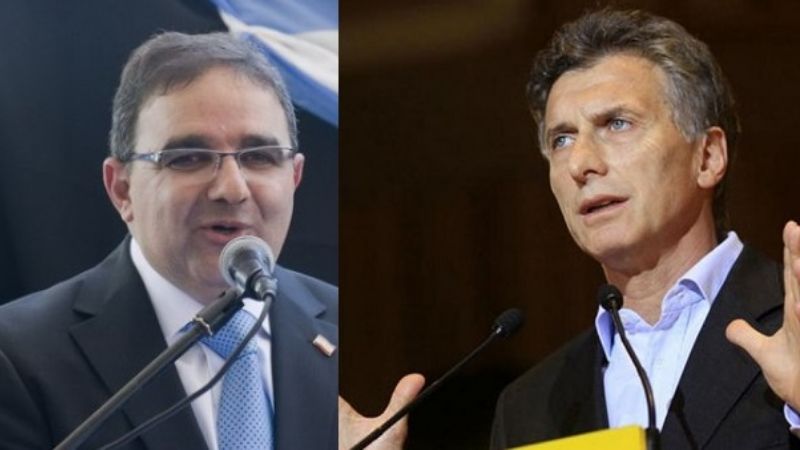 El intendente Jalil con el presidente Macri