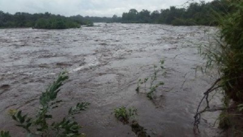 Preocupación por la crecida de ríos crecidos en el Este