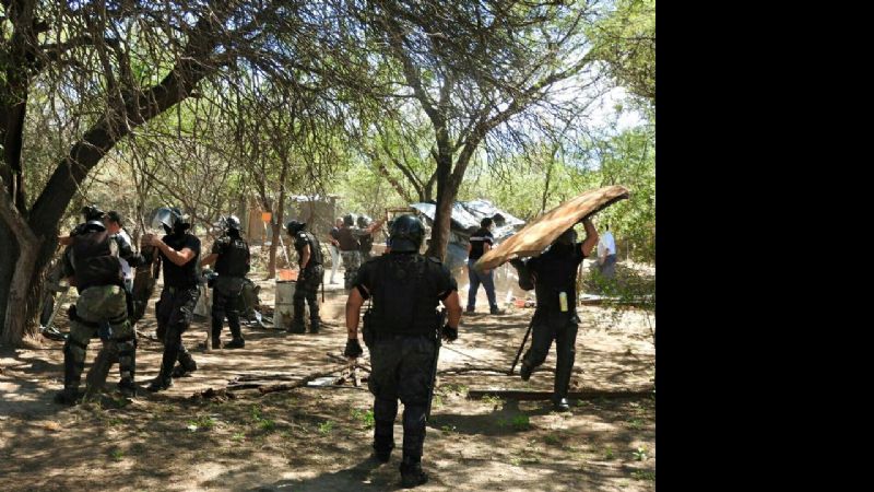 Desalojaron a los ocupas de Batalla de San Lorenzo
