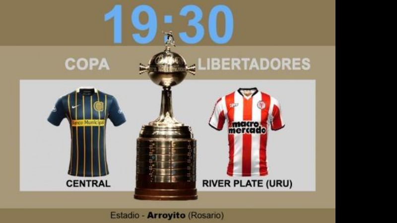 Rosario Central intentará su primer triunfo ante el River uruguayo