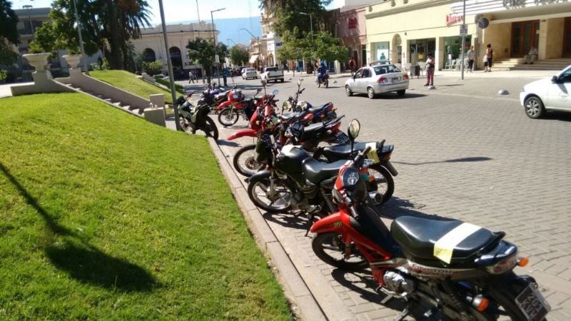 Secuestraron 60 motos, la mayoría por no tener casco y los papeles