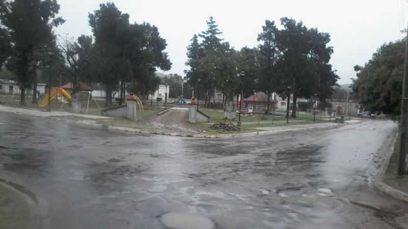 Llueve sin parar y hay caminos intransitables