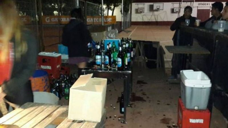 Clausuraron fiesta con menores de edad alcoholizados