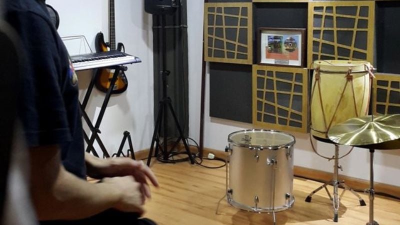 Marcelo Dellamea en el Estudio de Grabación de la Vicegobernación