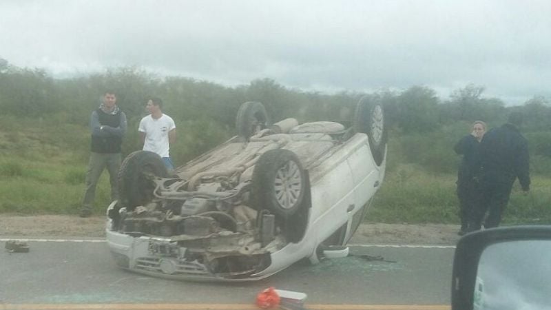 Vuelco en la Circunvalación