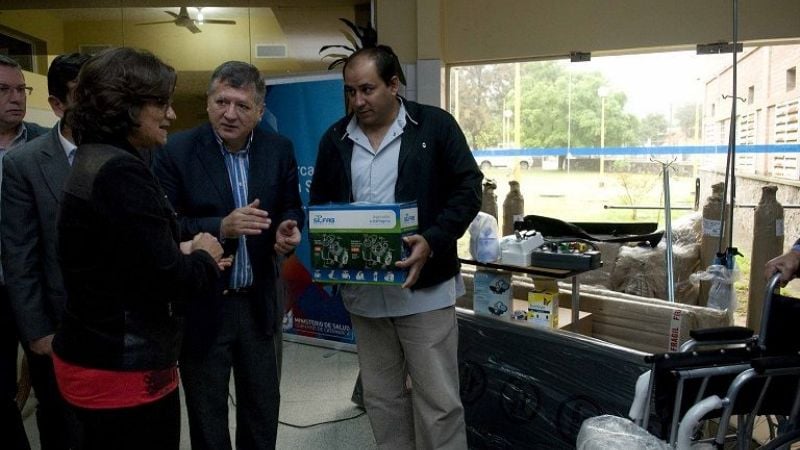 Entregan equipamiento al Hospital de FME