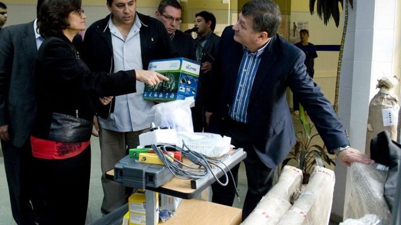 Entregan equipamiento al Hospital de FME